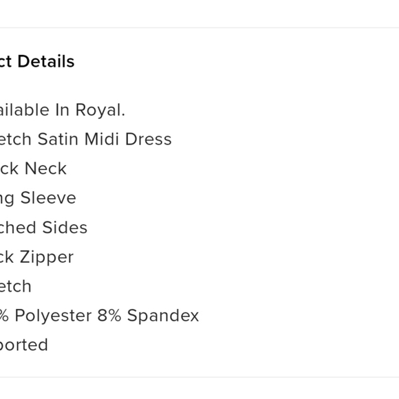 🟥XL Blue Long Sleeve Mini - Picture 6 of 6